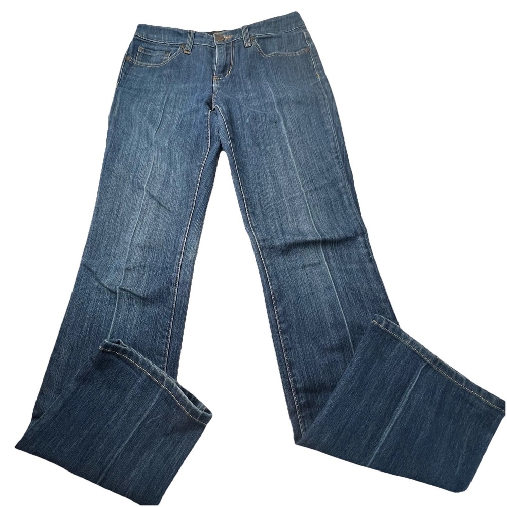 Seven 7 Jeans Denim Mid Rise Cotton Polyester Spandex Women's 6